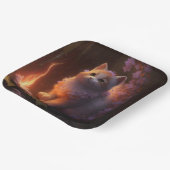 Kattenkartonnen omhulsels Kleur Papieren Bordje (Gebogen)