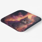 Kattenkartonnen omhulsels Kleur Papieren Bordje (Gebogen)