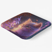 Kattenkartonnen omhulsels Kleur Papieren Bordje (Gebogen)