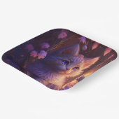 Kattenkartonnen omhulsels Kleur Papieren Bordje (Gebogen)