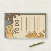 Kattenkat Notitieblok Takenlijst Post-it® Notes (Op bureau)