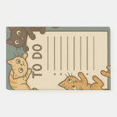 Kattenkat Notitieblok Takenlijst Post-it® Notes (Voorkant)