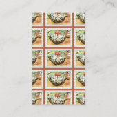  kattenkatje dat garen breit visitekaartje (Achterkant)