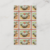  kattenkatje dat garen breit visitekaartje (Achterkant)