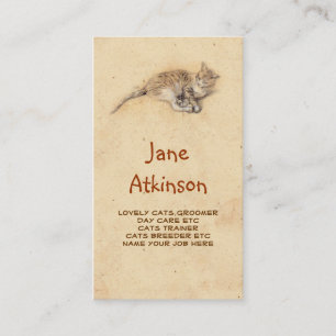 kattenkatten visitekaartje