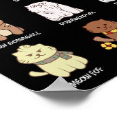 Kattenkatten voor kattendeksel poster (Hoek)
