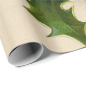 Kattenkerst Vrolijk Holly Kitten Antiek Kunst Cadeaupapier (Rol Hoek)