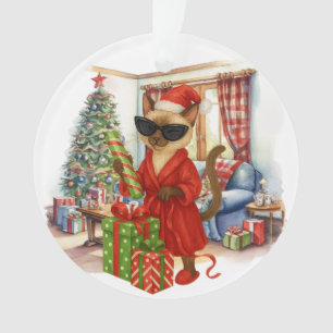 Kattenkerstboksen ornament