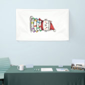 Kattenkerstboom Kerstmis (2) Spandoek (Beurs)