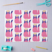 Kattenkerstvakantie Tissuepapier (Craft)