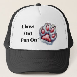 Kattenklauw Hoed – Schattig & Leuk Trucker Pet