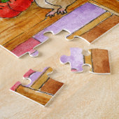 Kattenkleding ontwerper naaigarij puzzel puzzel (Zijkant)