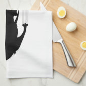 Kattenklimmen Theedoek (Quarter Fold)
