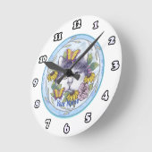 Kattenklok verbergen ronde klok (Hoek)