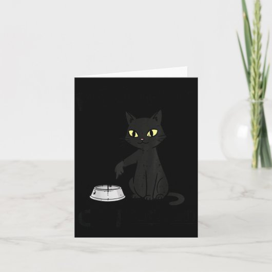 Kattenknecht Grappig bont Moeder Vader Huisdier Ma Kaart (Voorkant)