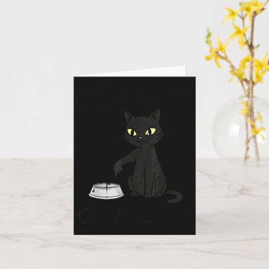 Kattenknecht Grappig bont Moeder Vader Huisdier Ma Kaart (Gele Bloem)