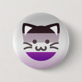 kattenknop met wielpride ronde button 5,7 cm (Voorkant)