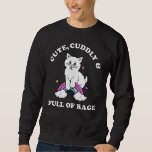 Kattenknuffel & Vol Rache Regenboog Kleding Trui