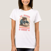 Kattenkoekjes, Kat bakken T-shirt (Voorkant)