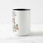 Kattenkoffie mok (Midden)