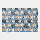 Kattenkoks Kookt Schattige Patroon Theedoek (Horizontaal)