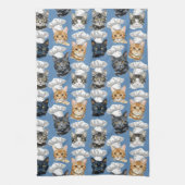 Kattenkoks Kookt Schattige Patroon Theedoek (Verticaal)