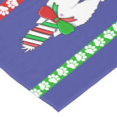 Kattenkont Kerst Groen Medium Tafelloper (Hoek)