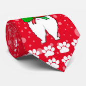 Kattenkont Kerstmis Stropdas (Opgerold)