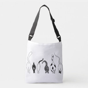 Kattenkonten Crossbody Tas