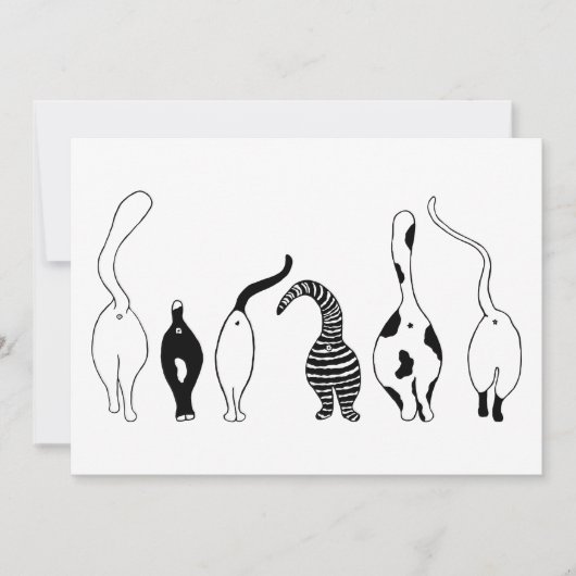 Kattenkonten Kaart (Voorkant)