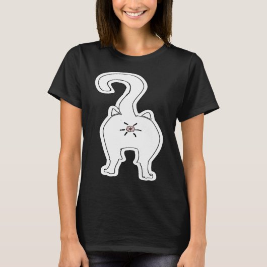 Kattenkontje Dier T-shirt (Voorkant)