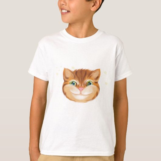 Kattenkop T-shirt (Voorkant)