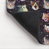 Kattenkoppen in het Buitenruimte Funny Galaxy Patt Muismat (Hoek)