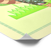 Kattenkostuums Kwekerij Print (Hoek)