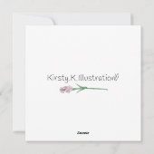 Kattenkrans Feestdagenkaart (Achterkant)