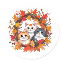 kattenkrans in de herfst