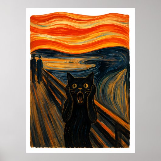 Kattenkreet Poster (Voorkant)
