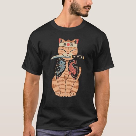 Kattenkrijger II T-shirt (Voorkant)