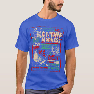 Kattenkruid Waanzin Cute Kitten Kattenliefhebber G T-shirt