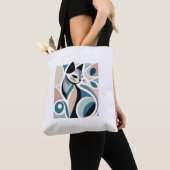 Kattenkunst boodschappentas tote bag (Dichtbij)