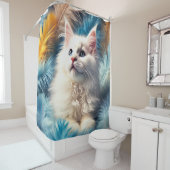 Kattenkunst Douchegordijn (In situ)