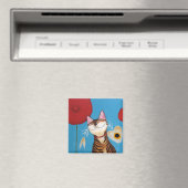 Kattenkunst - Kenzo Flower Magneet (Insitu (Vaatwasser))