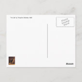 Kattenkunst -  kunst - Steinlen Briefkaart (Achterkant)