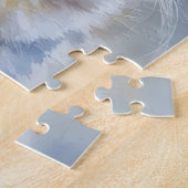 Kattenkunst Portret Puzzel Schattig Kitten (Zijkant)