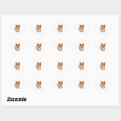 kattenkunst ster sticker (Vel)