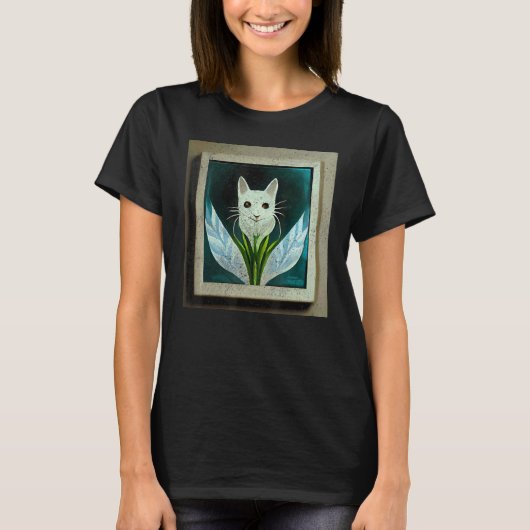 Kattenkunst T-shirt (Voorkant)