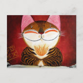 Kattenkunst - Vuur (5 elementen) Briefkaart (Voorkant)