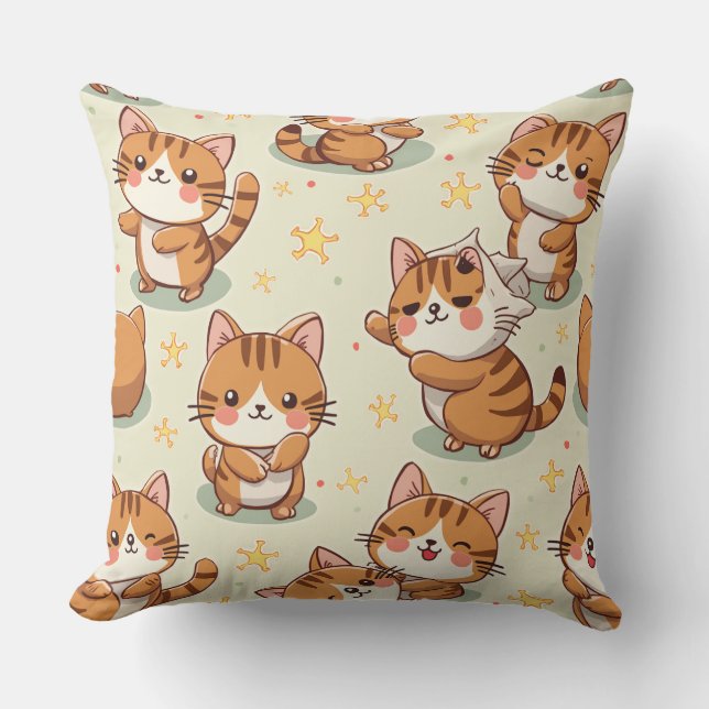 kattenkussen kussen (Voorkant)