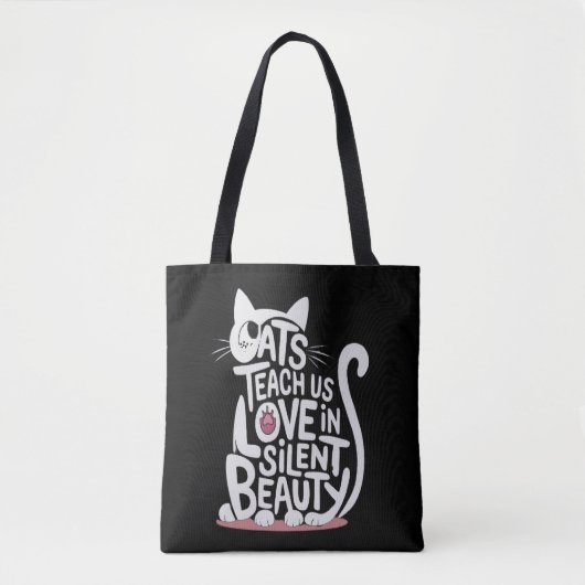 kattenkwaad tote bag (Voorkant)