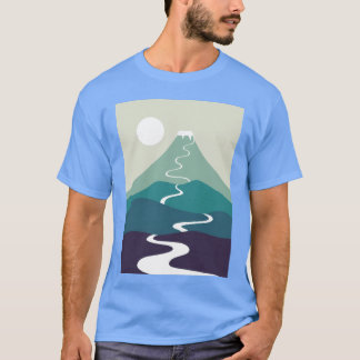 Kattenlandschap T-shirt